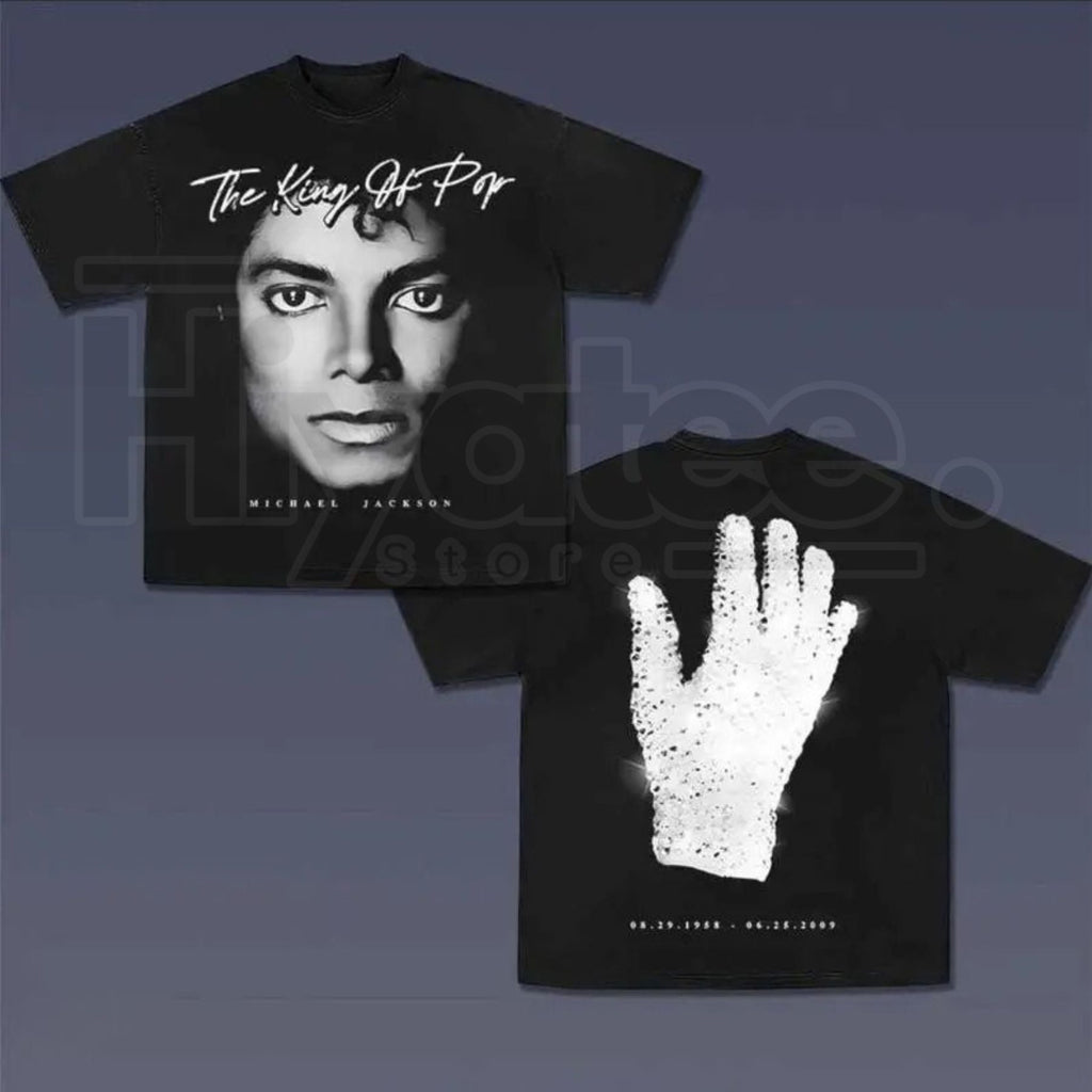 "The Icon Glove" – MJ Vintage Pop Music Retro Graphic Top