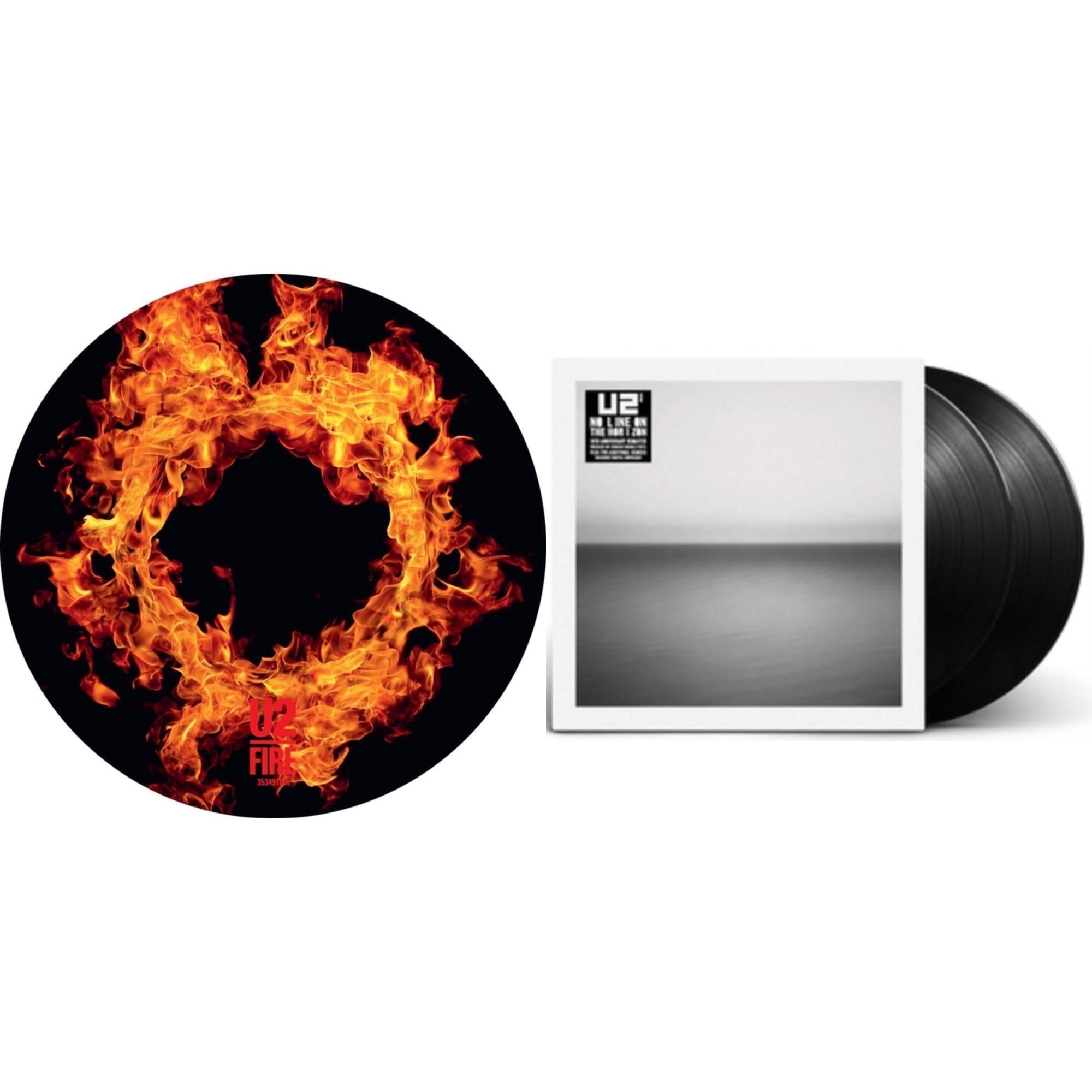 U-2 -BUNDLE Fire (40Th Anniversary Edition/Picture Disc) & No Line On The Horizon (2 LP)