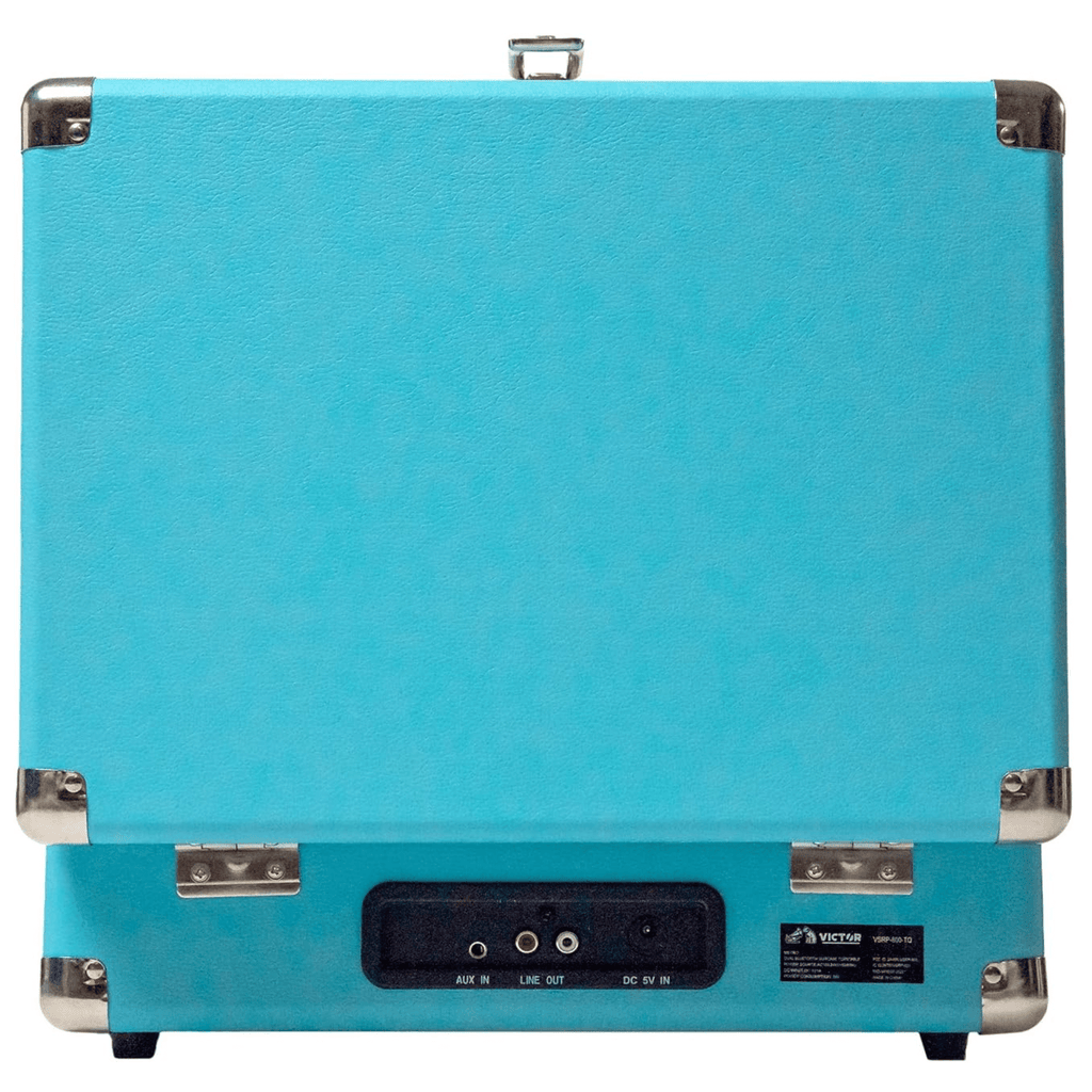 Victor Metro Dual Bluetooth Suitcase 3-Speed Turntable