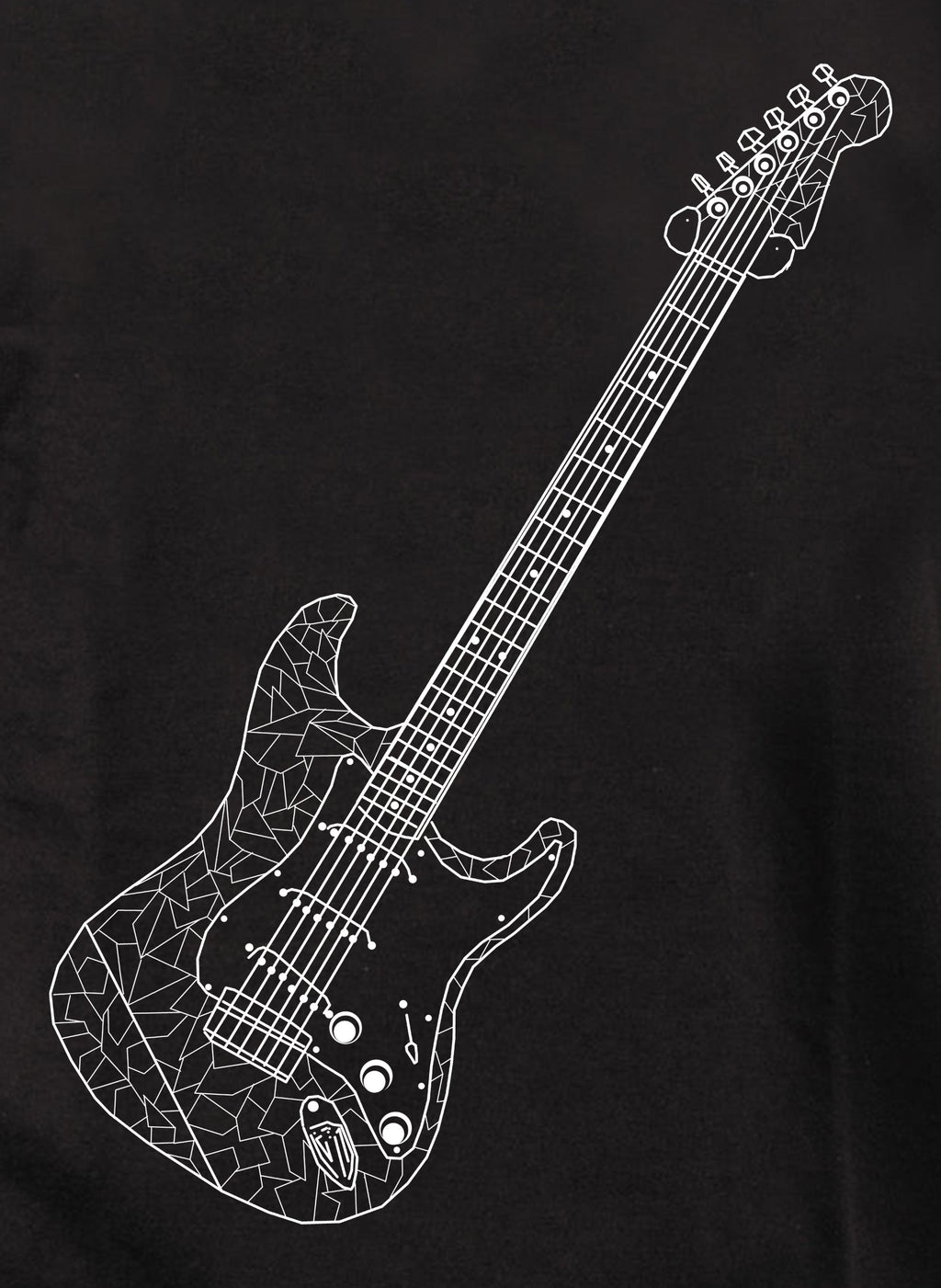 Vector Guitar T-Shirt