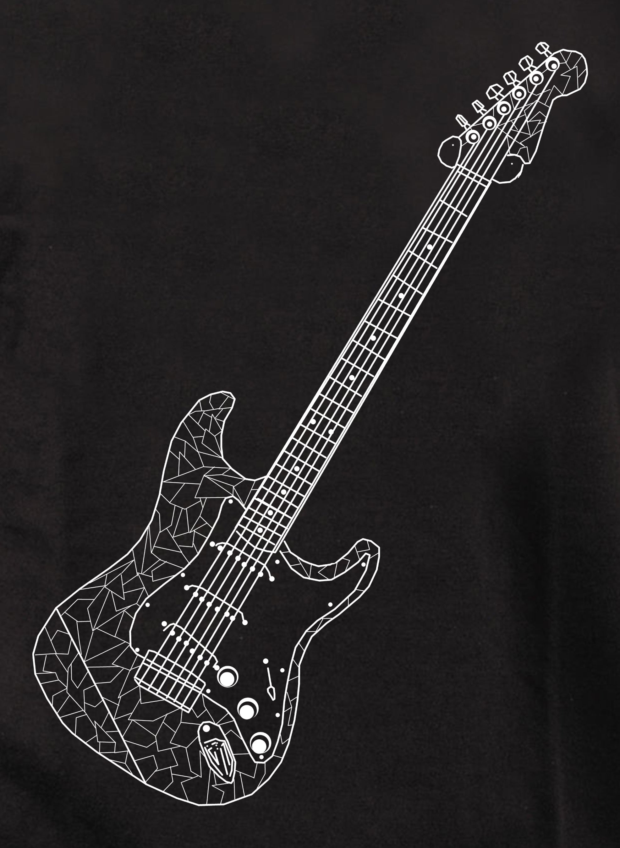 Vector Guitar T-Shirt