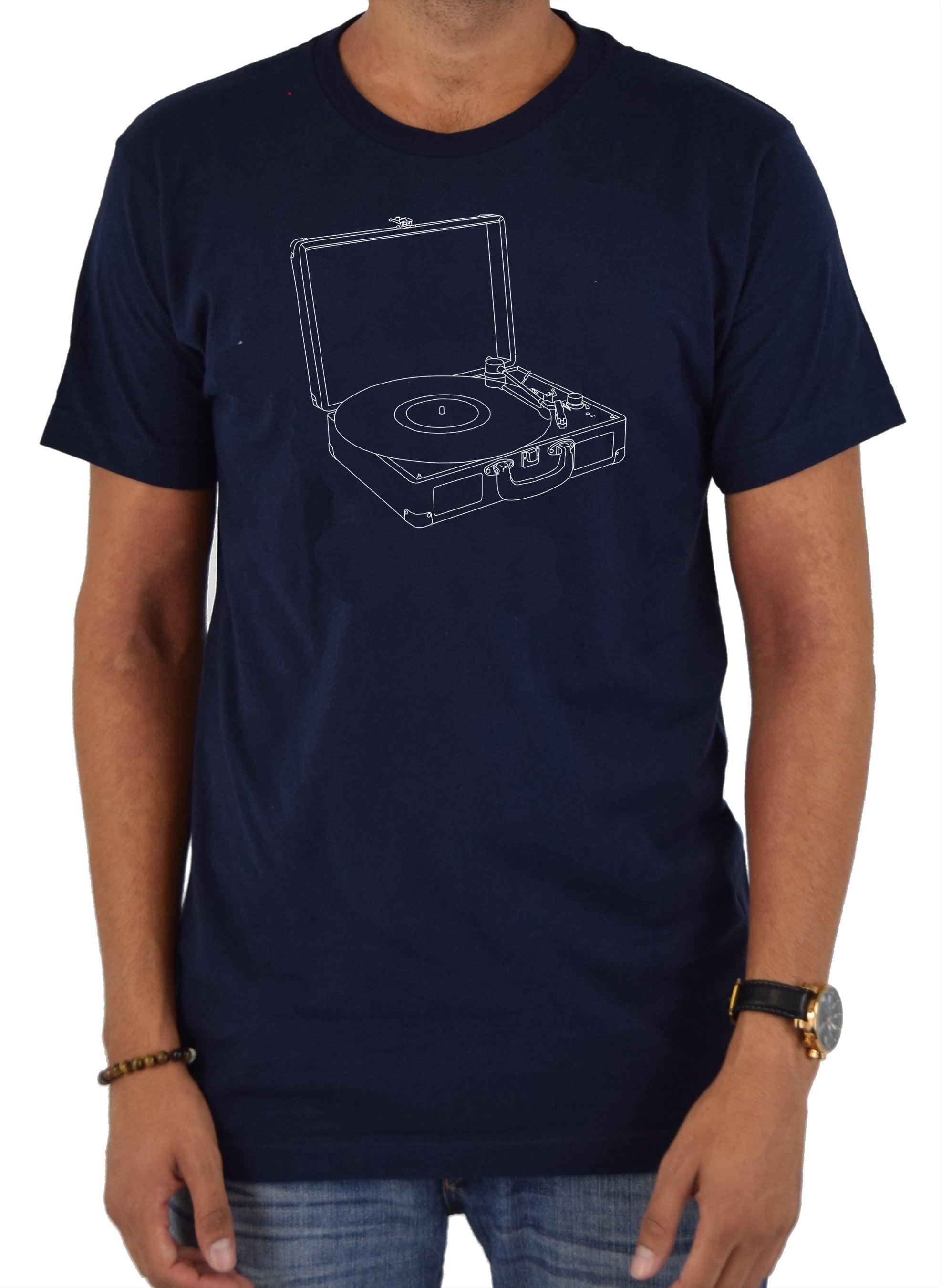 Vector Record Player T-Shirt