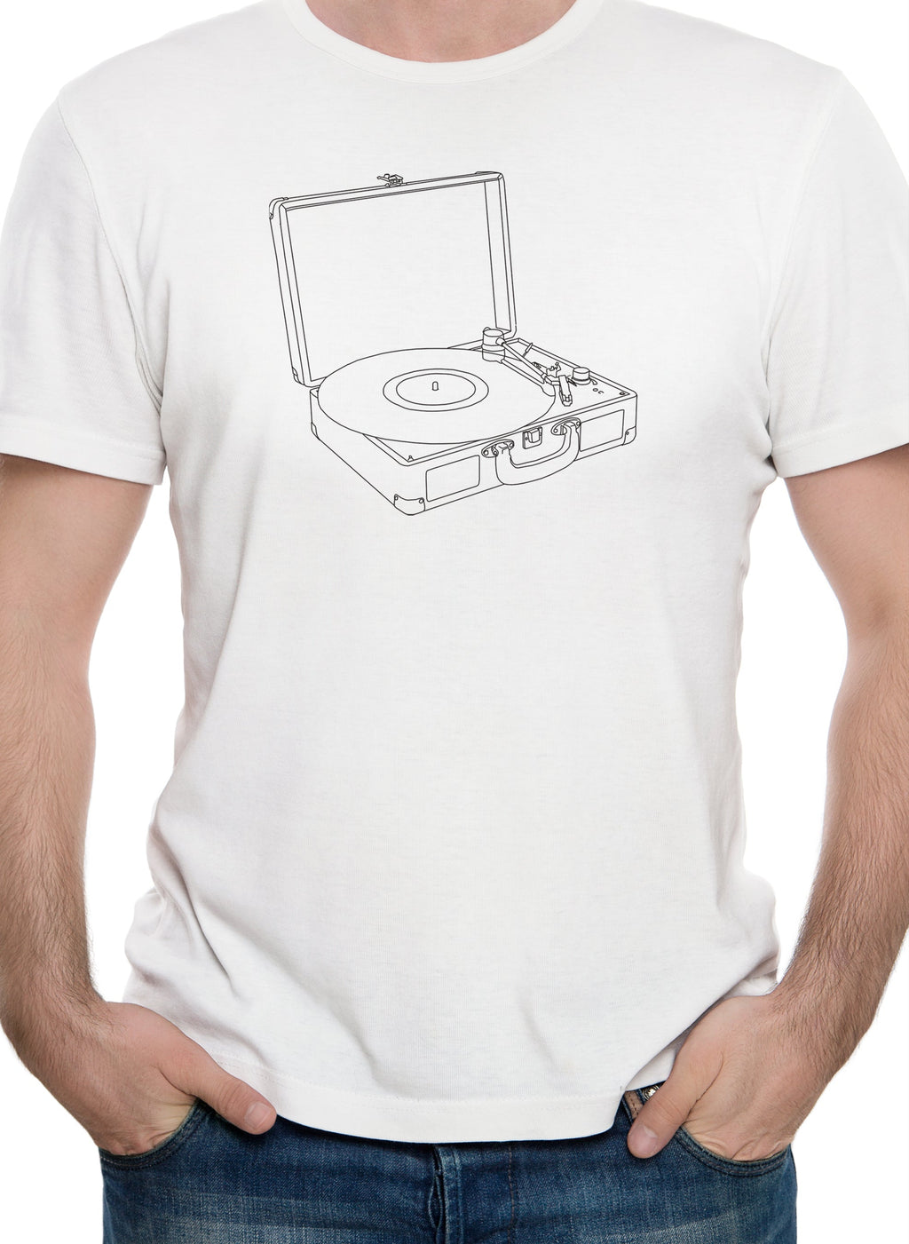 Vector Record Player T-Shirt