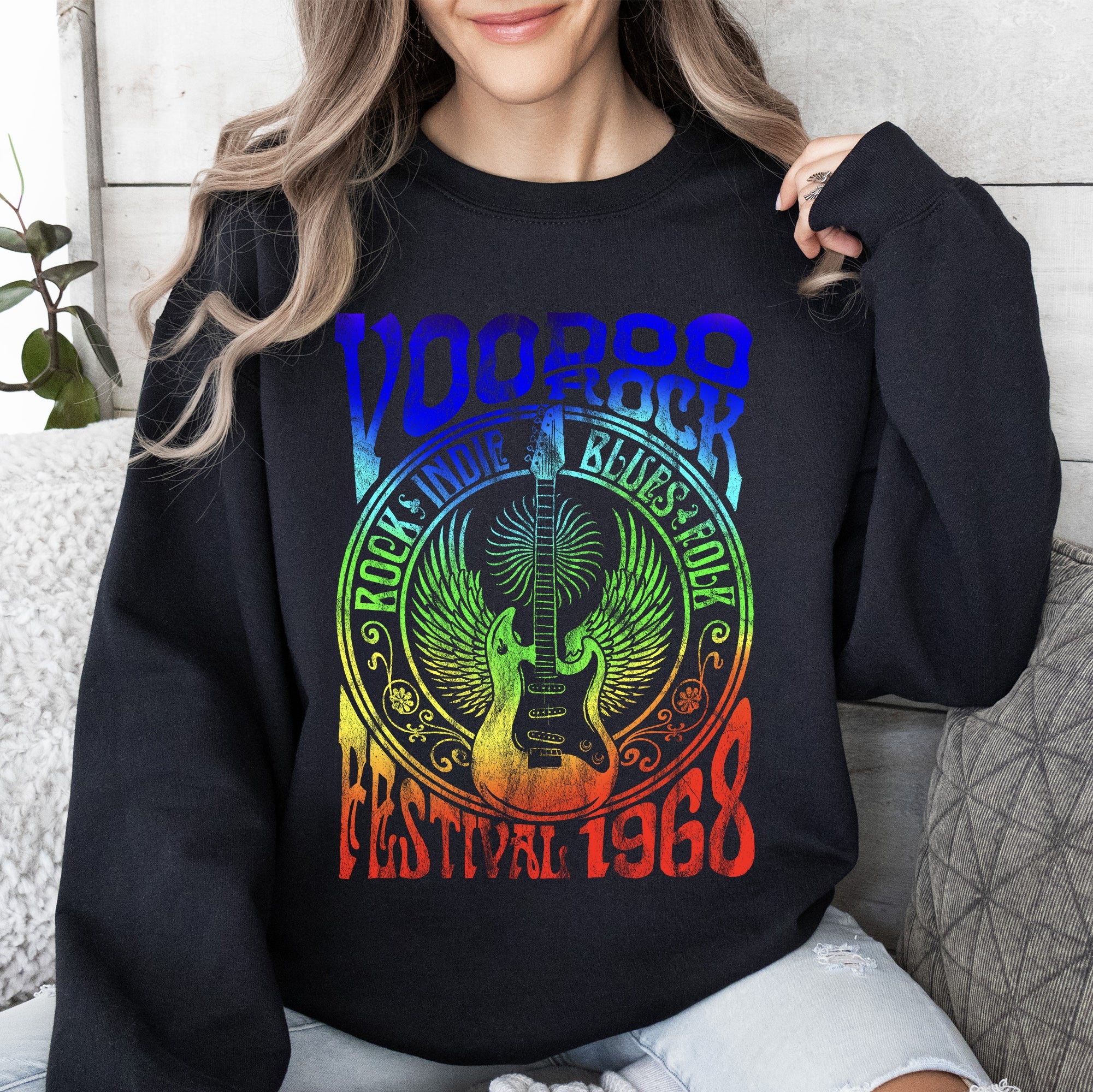Voodoo Rock Festival, Concert Poster Sweatshirt