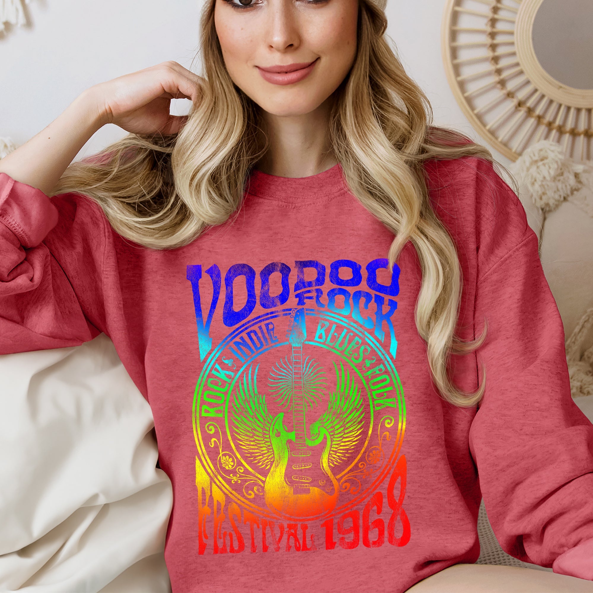 Voodoo Rock Festival, Concert Poster Sweatshirt