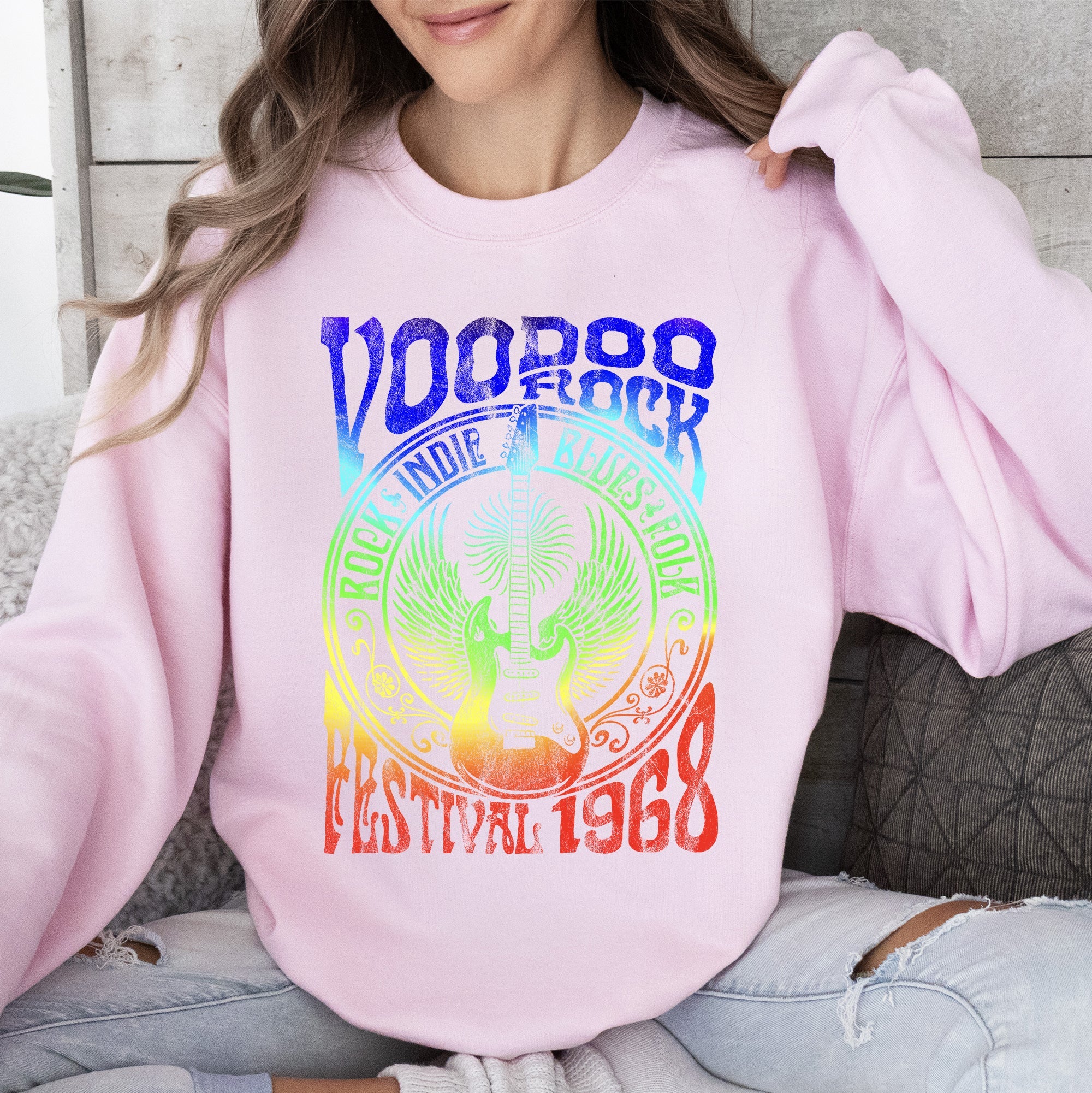 Voodoo Rock Festival, Concert Poster Sweatshirt