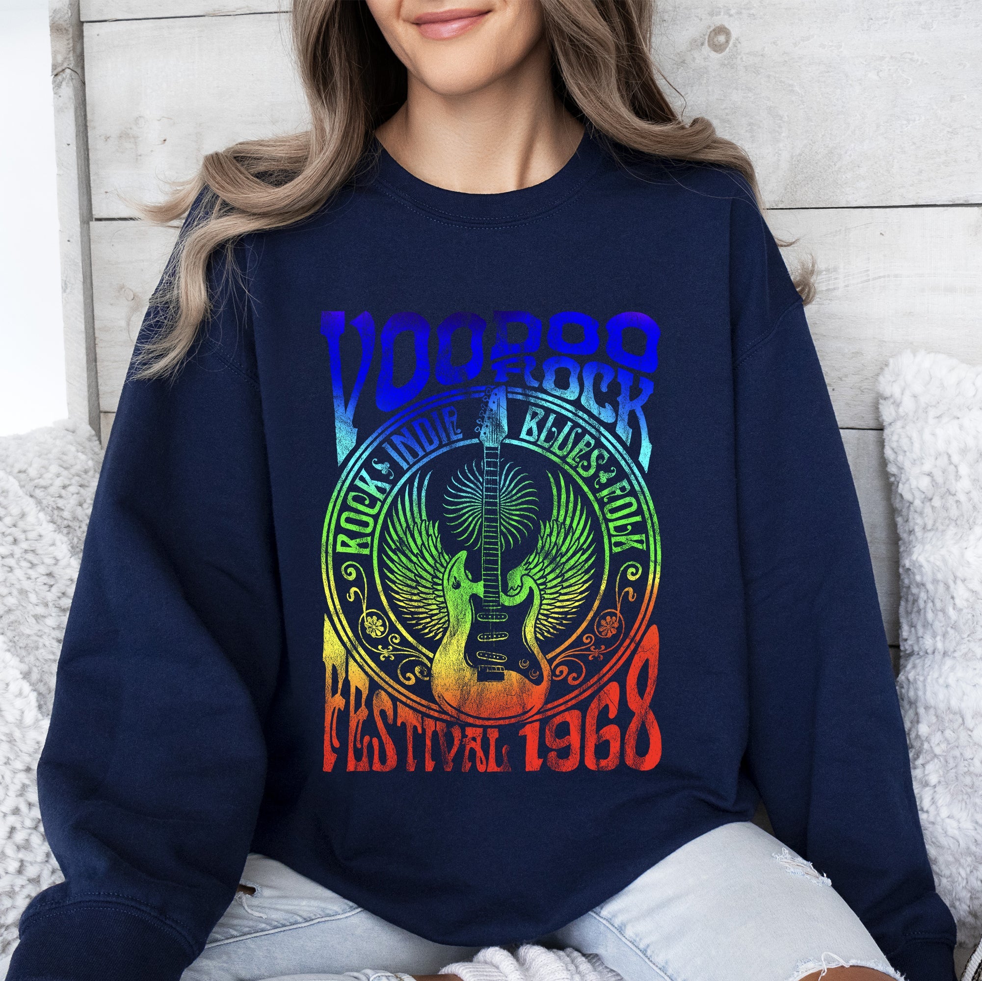 Voodoo Rock Festival, Concert Poster Sweatshirt