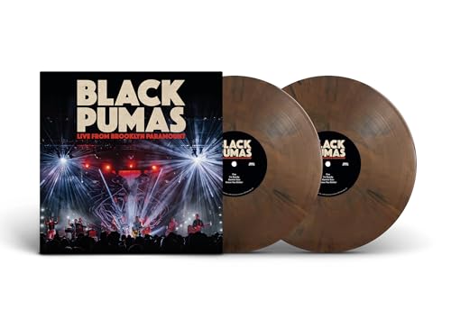 BLACK PUMAS Live From Brooklyn Paramount (Limited Edition, Brooklyn Brownstone Colored Vinyl) (2 Lp's) |