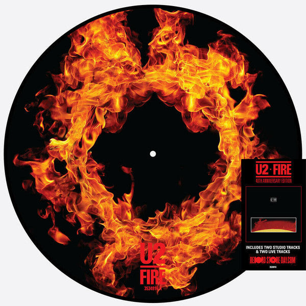 U-2 -BUNDLE Fire (40Th Anniversary Edition/Picture Disc) & No Line On The Horizon (2 LP)