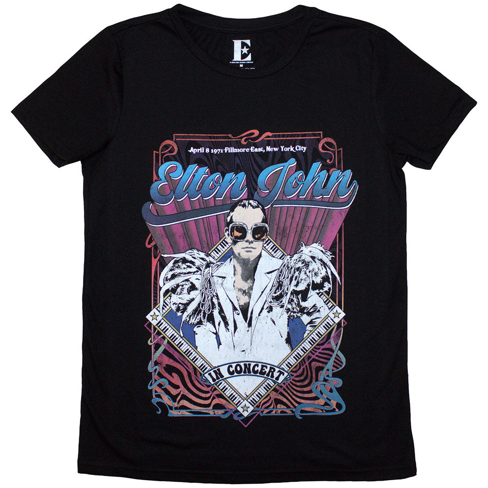 Elton John Psych Vintage [T-Shirt]