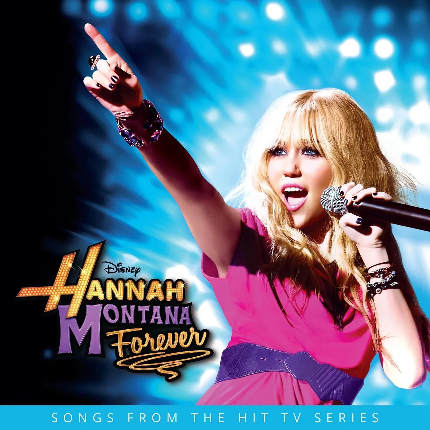 Hannah Montana - Forever (Limited Edition, Pink & Purple Swirl Vinyl) (LP)