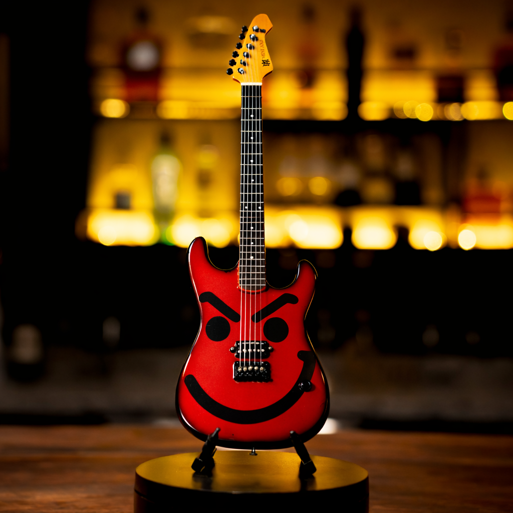 Bon Jovi Have a Nice Day Miniature Guitar