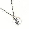 Encouraging Quote, Life Is Short Make Your Own Music Necklace, Motivational Quote, Motivate Her, Daughter Gift, Motivating Quote