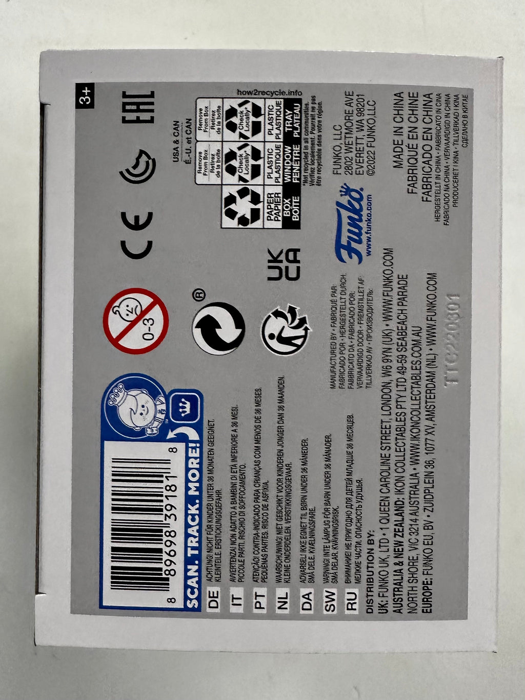 Funko Pop! Rocks Post Malone #111 Beer bongs And Bentleys Rockstar Circles Vaulted