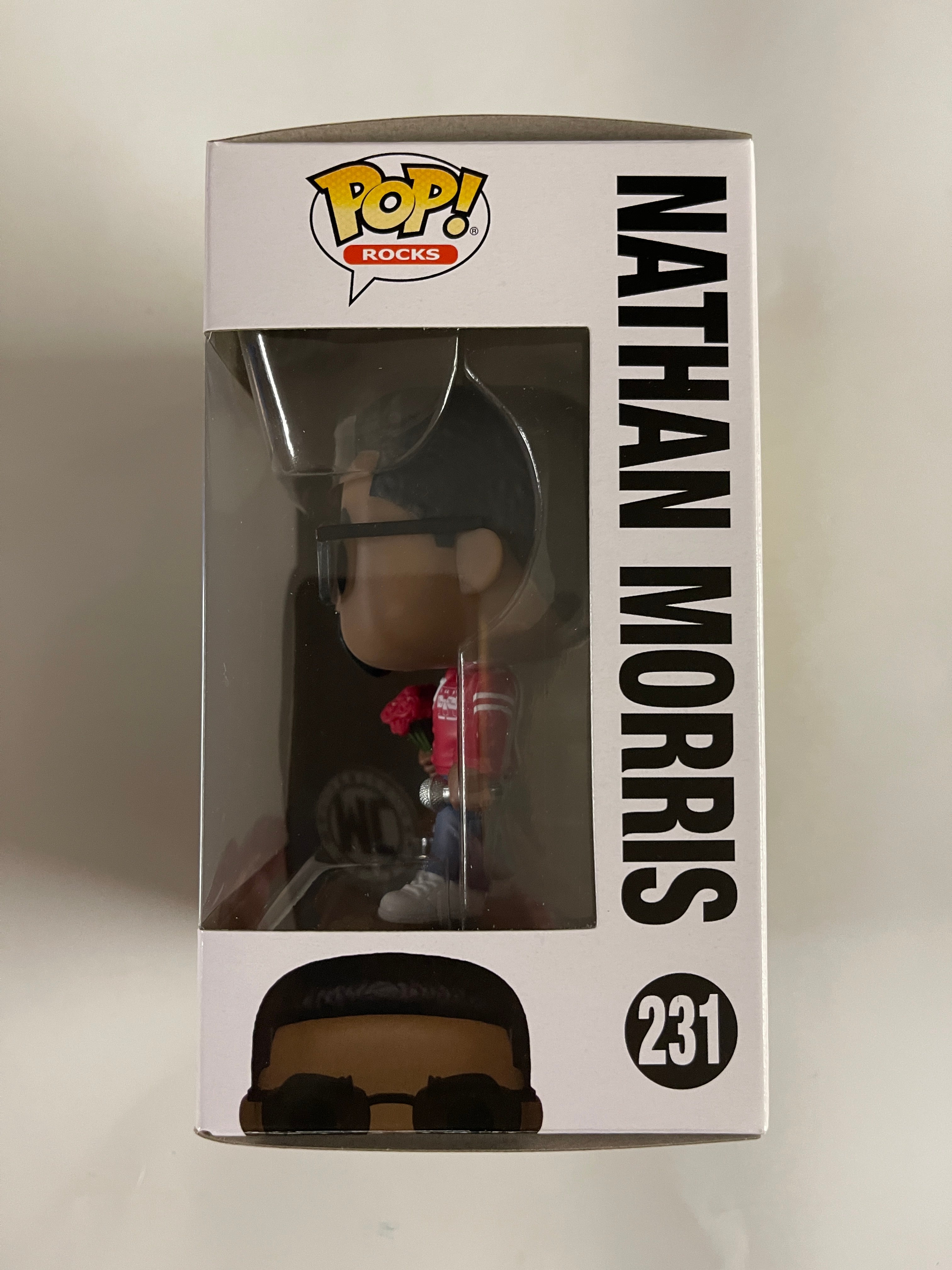 Funko Pop Rocks Nathan Morris #231 Boys II Men 90s Boy R&B Soul Band Bended Knee