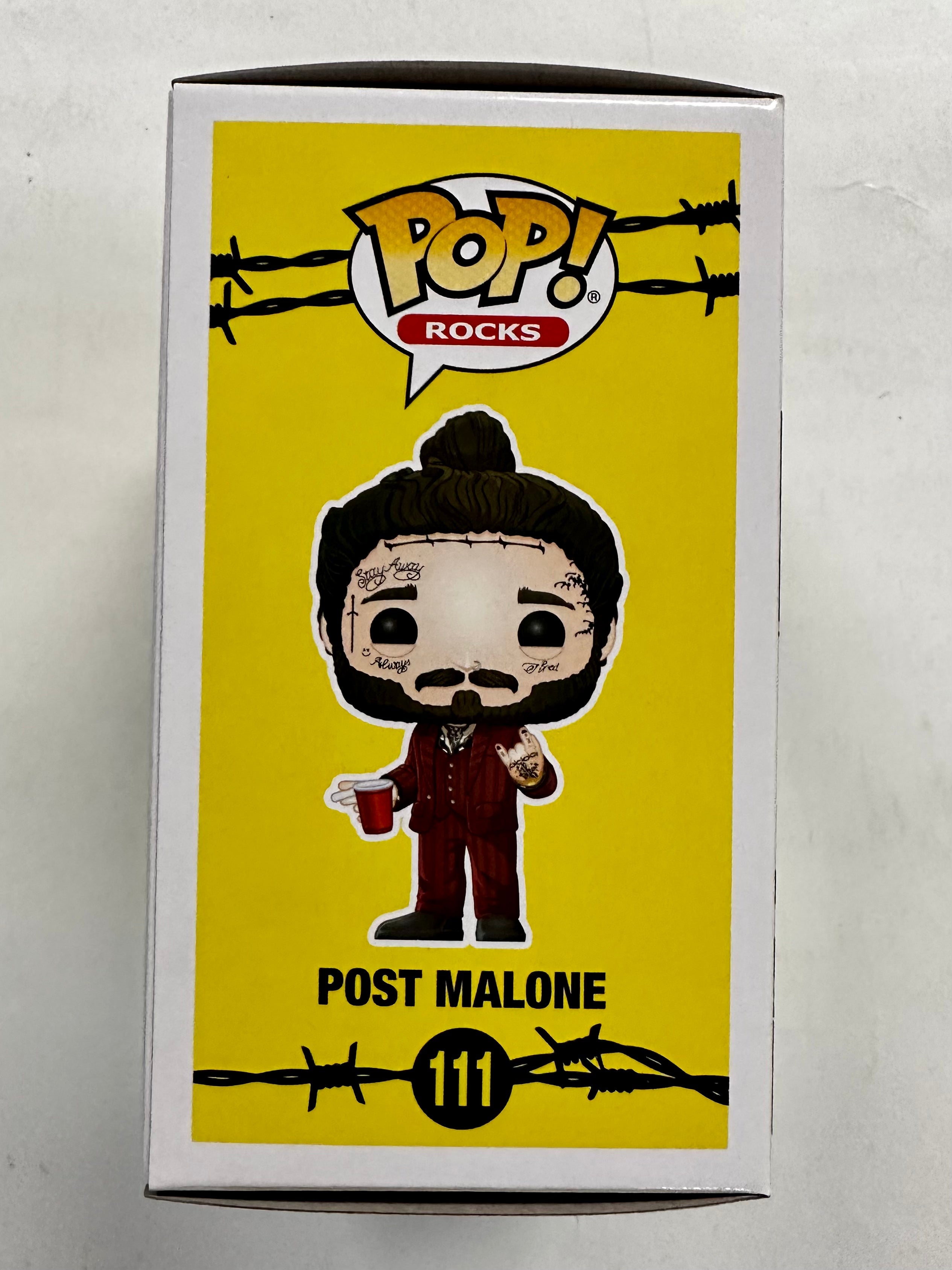 Funko Pop! Rocks Post Malone #111 Beer bongs And Bentleys Rockstar Circles Vaulted