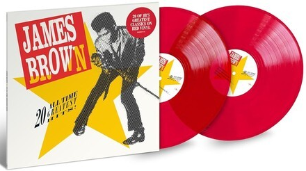 JAMES BROWN-20 All-Time Greatest Hits! (Red Colored Vinyl) (2 Lp's) |