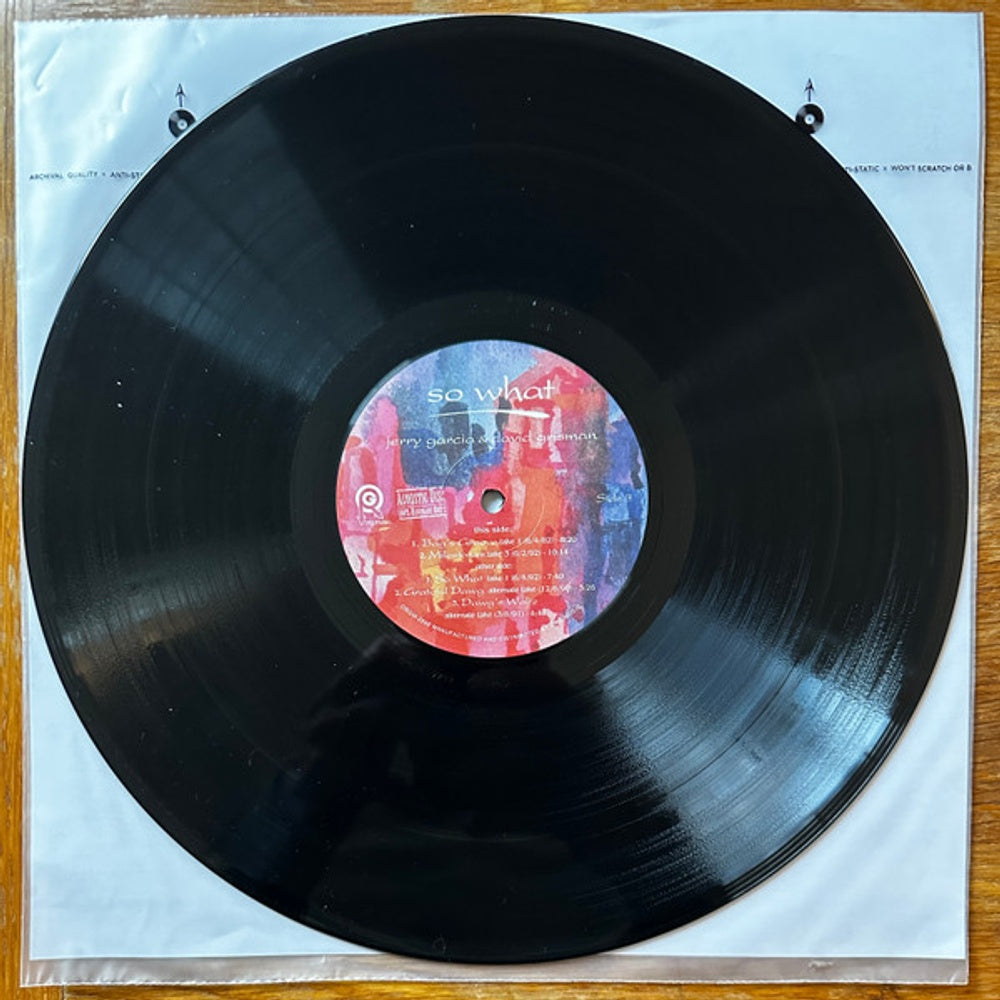 Jerry Garcia & David Grisman – So What (2-LP Vinyl)