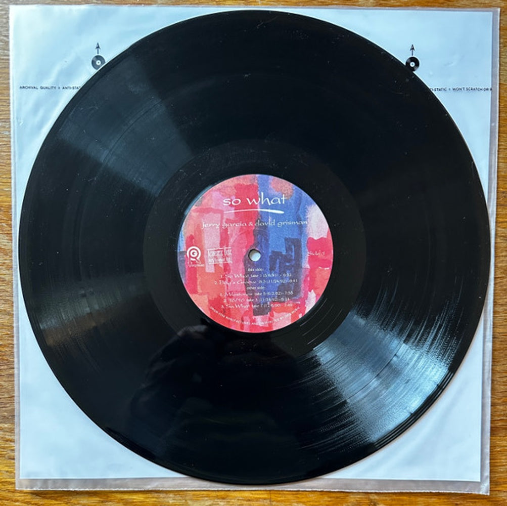 Jerry Garcia & David Grisman – So What (2-LP Vinyl)