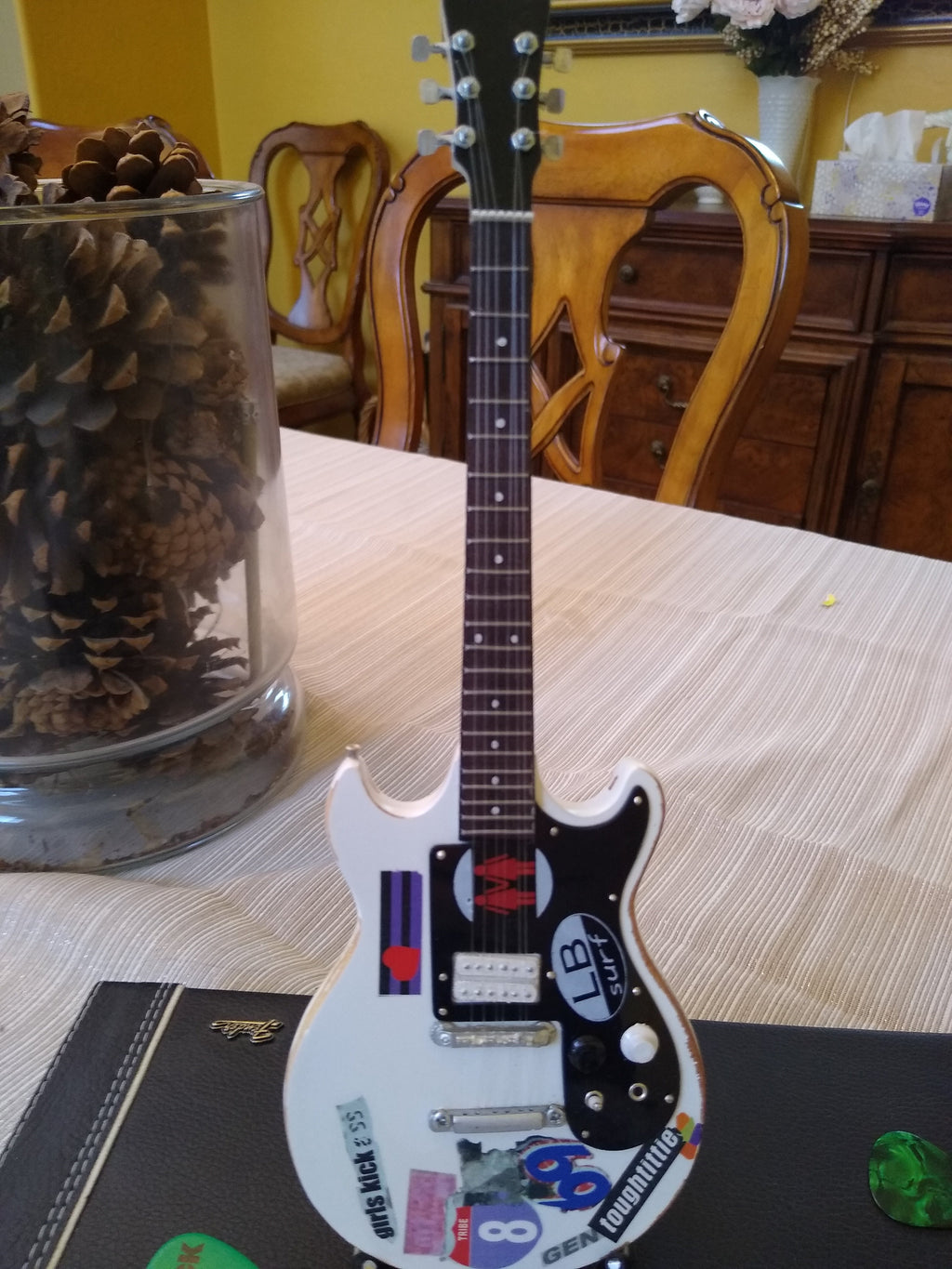 JOAN JETT -"Girls Kick Ass" 1:4 Scale Replica Guitar ~Axe Heaven~