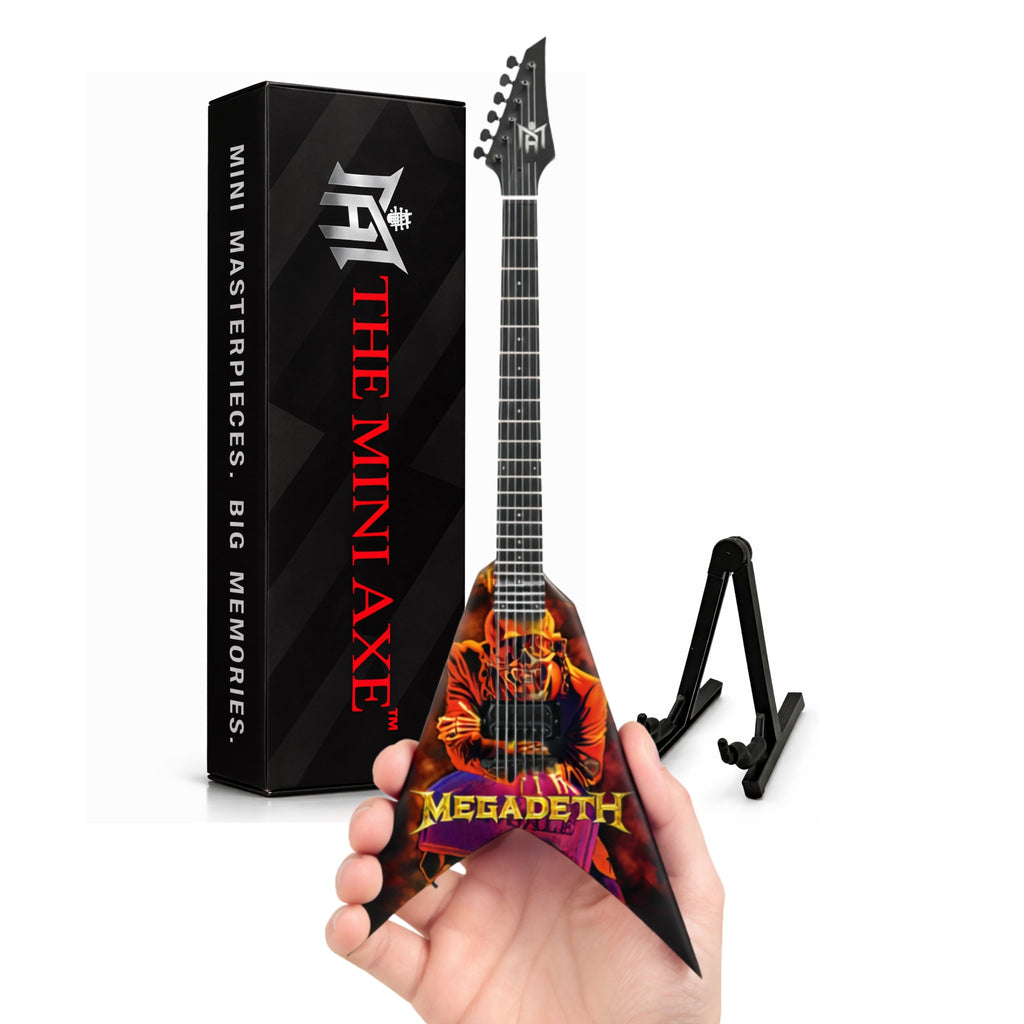 Megadeth Peace Sells...but Who's Buying? Miniature Guitar