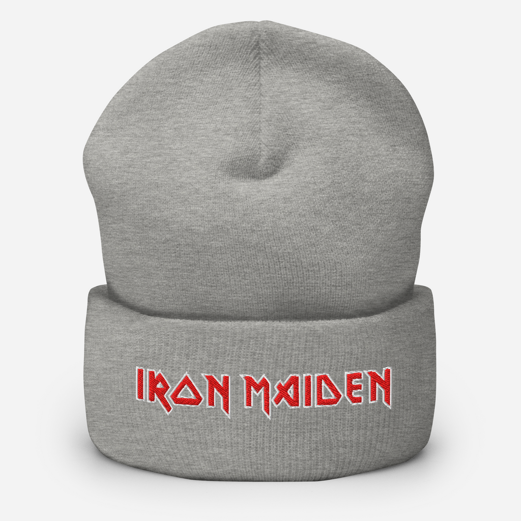 MERCHMOMENT Iron Maiden Embroidered Beanie [Hat]