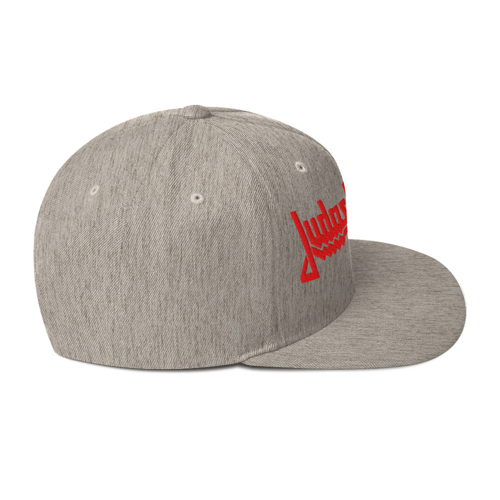 MERCHMOMENT Judas Priest Electric Logo Gray Snapback Hat [Hat]