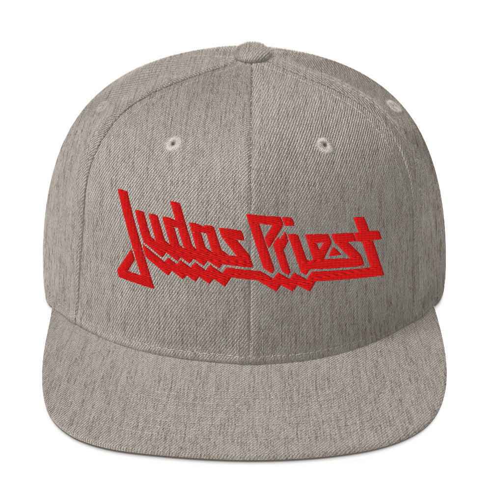 MERCHMOMENT Judas Priest Electric Logo Gray Snapback Hat [Hat]