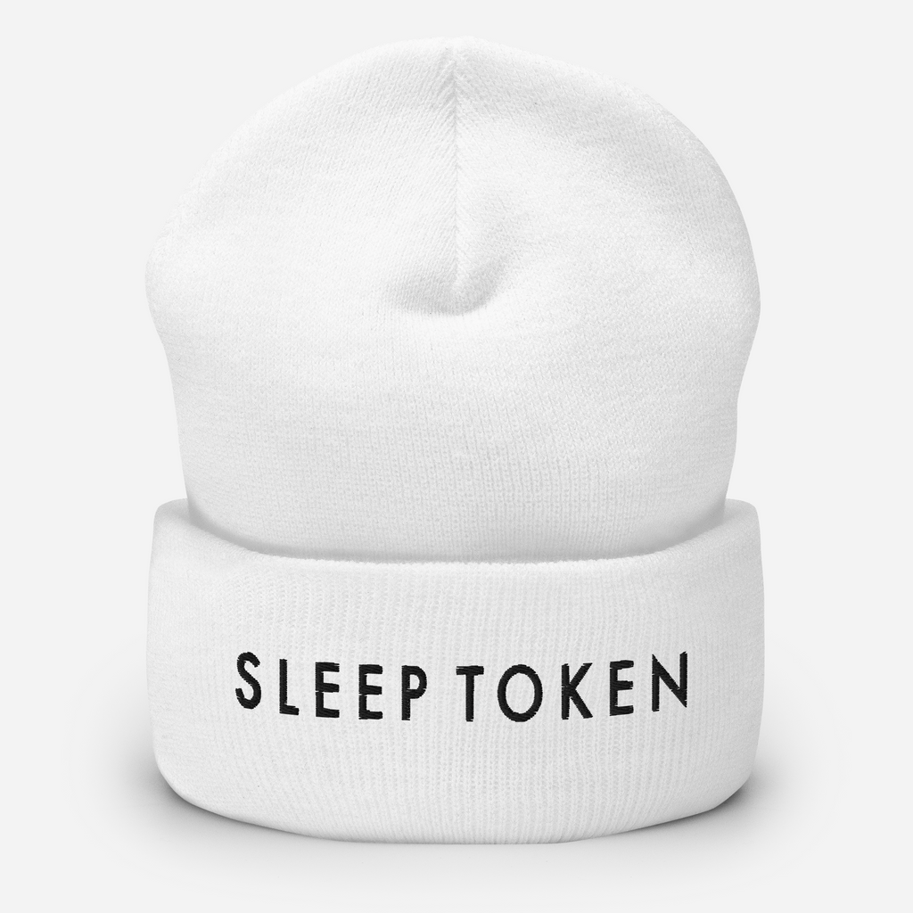 MERCHMOMENT Sleep Token Embroidered Beanie [Hat]