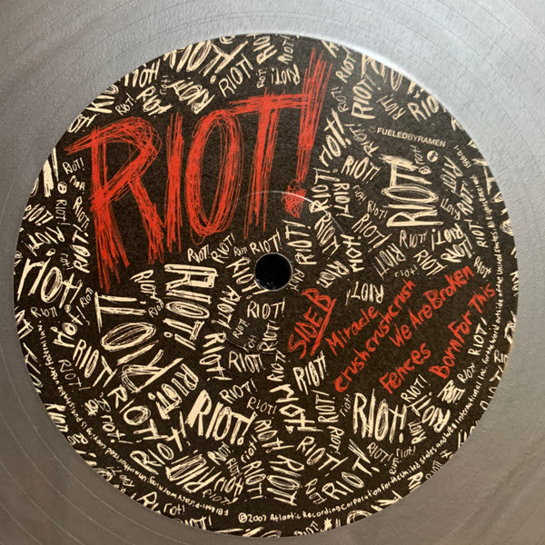 Paramore - Riot! (SILVER VINYL) | Mint (M) Mint (M)