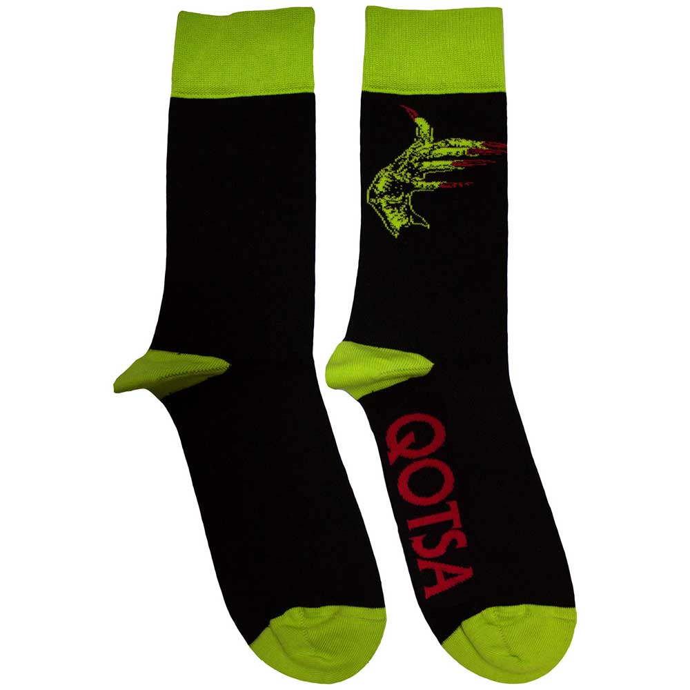 Queens Of The Stone Age Green Hands [Socks]