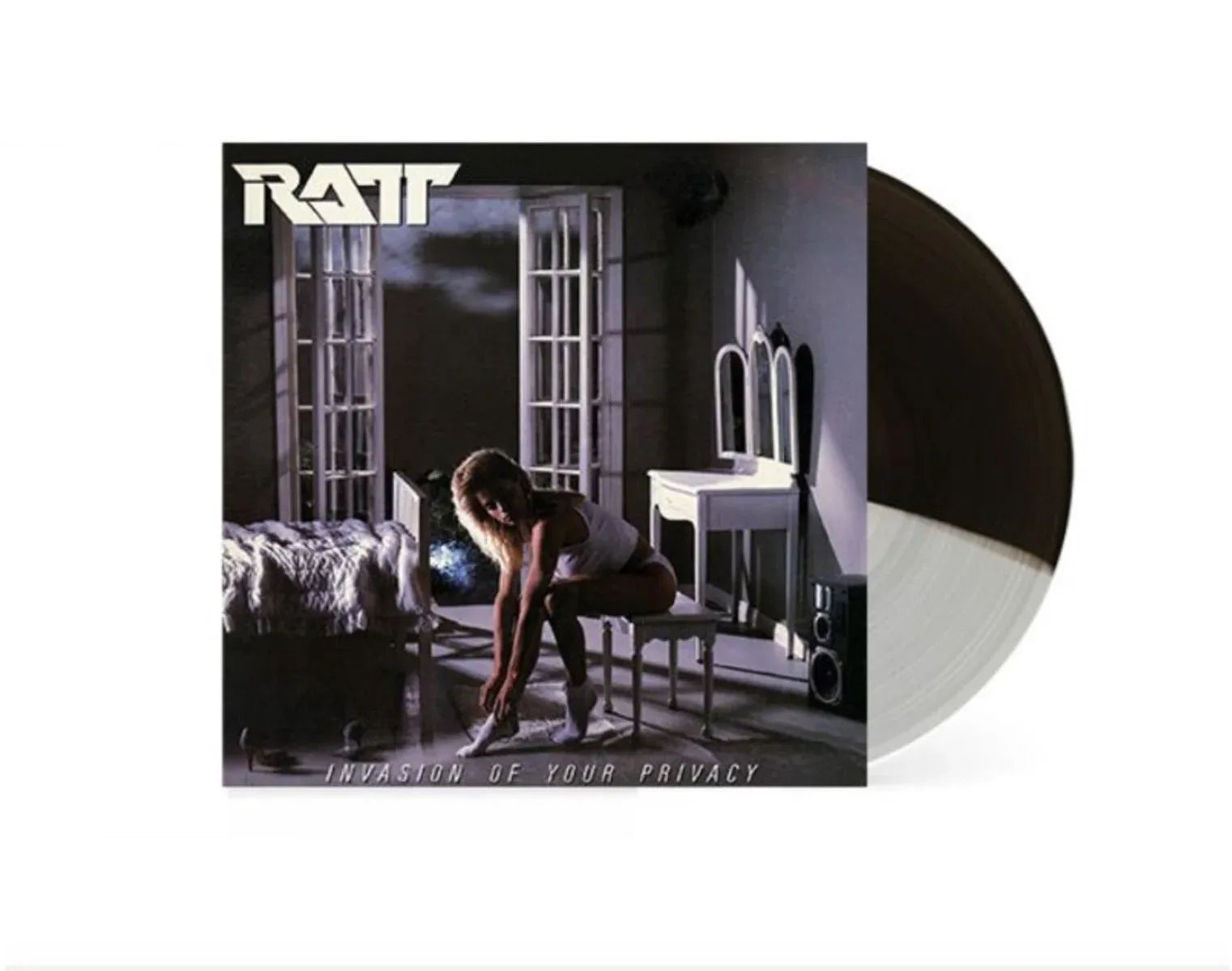 Ratt - Invasion Of Your Privacy (Limited Edition, Black & Grey &, White Vinyl) (LP)