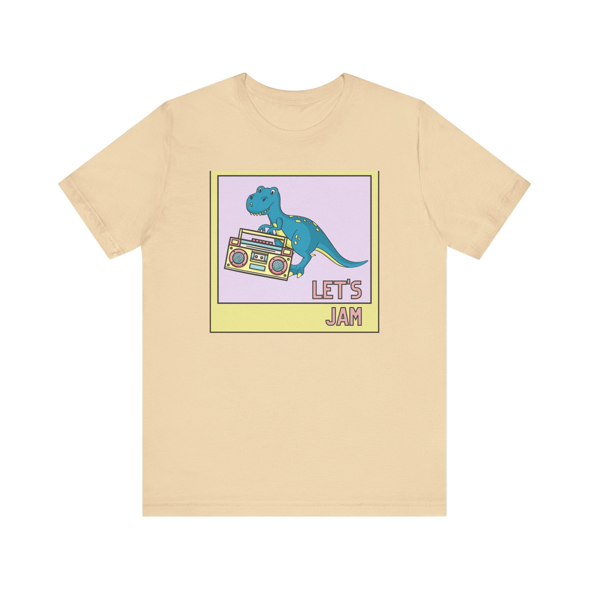 Retro Dinosaur Music T-Shirt