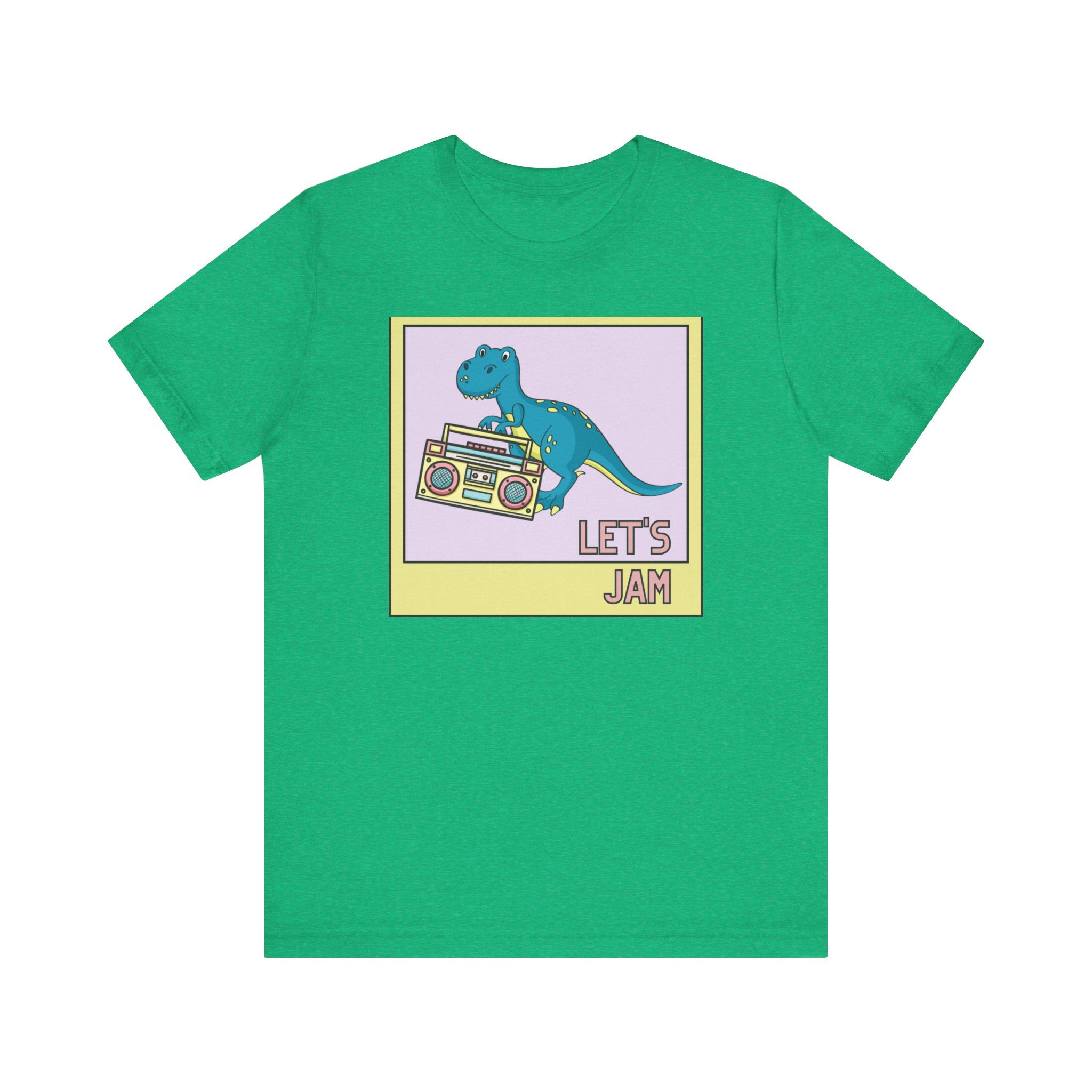Retro Dinosaur Music T-Shirt