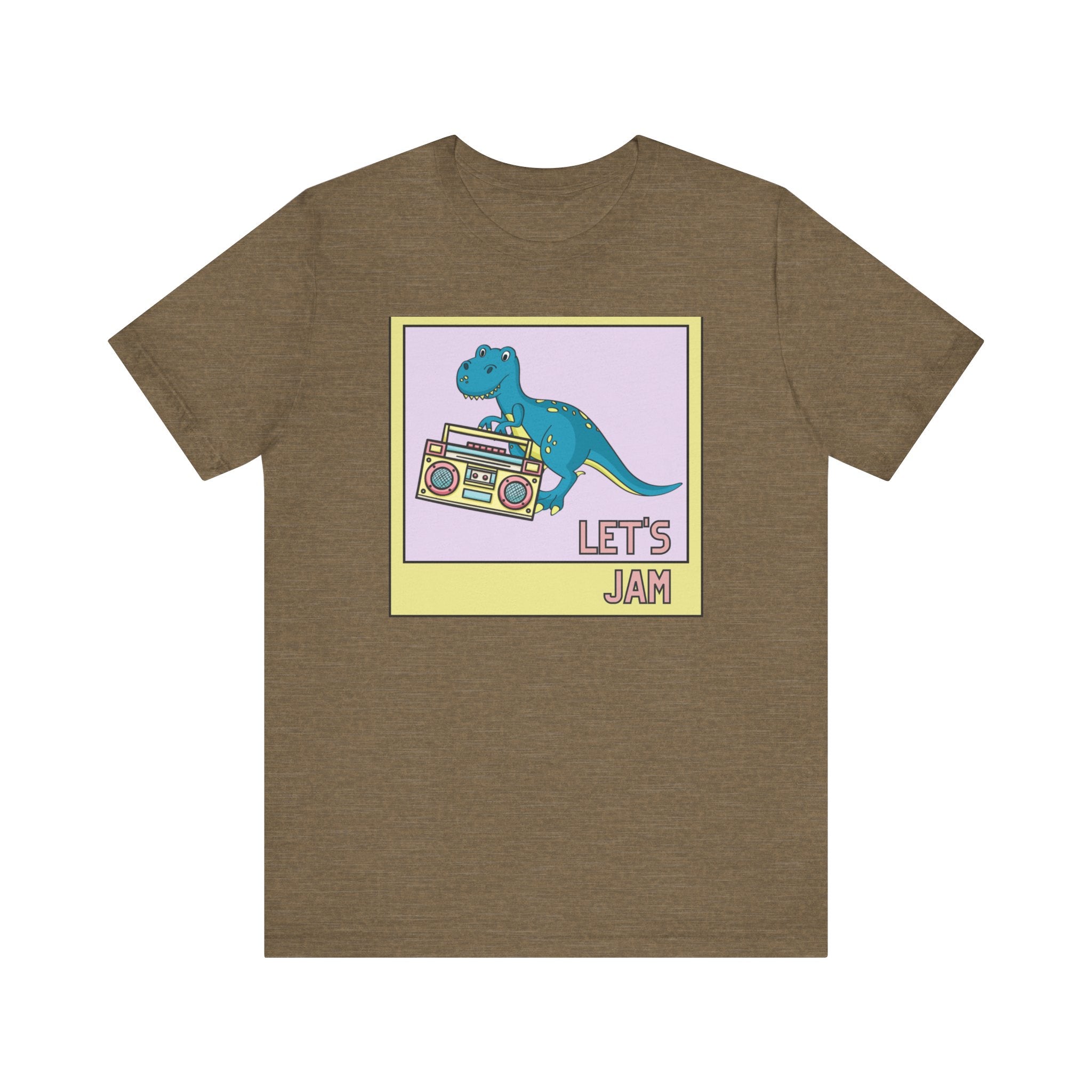 Retro Dinosaur Music T-Shirt