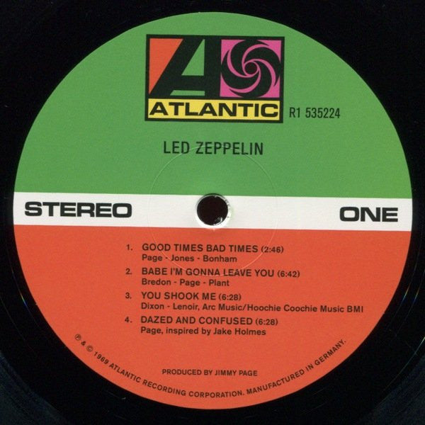 Led Zeppelin - Led Zeppelin: Deluxe Edition (180 GRAM VINYL) | Mint (M) Mint (M)