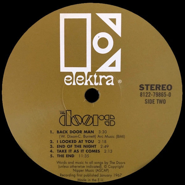 Doors, The - The Doors (180 GRAM VINYL / IMPORT) | Mint (M) Mint (M)
