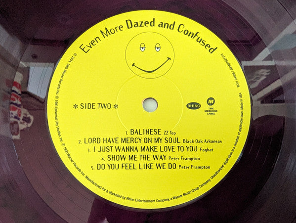 DAZED AND CONFUSED VARIOUS Even More Dazed And Confused (Music From The Motion Picture) | Mint (M) Mint (M)