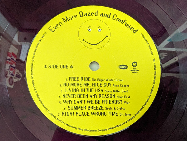 DAZED AND CONFUSED VARIOUS Even More Dazed And Confused (Music From The Motion Picture) | Mint (M) Mint (M)