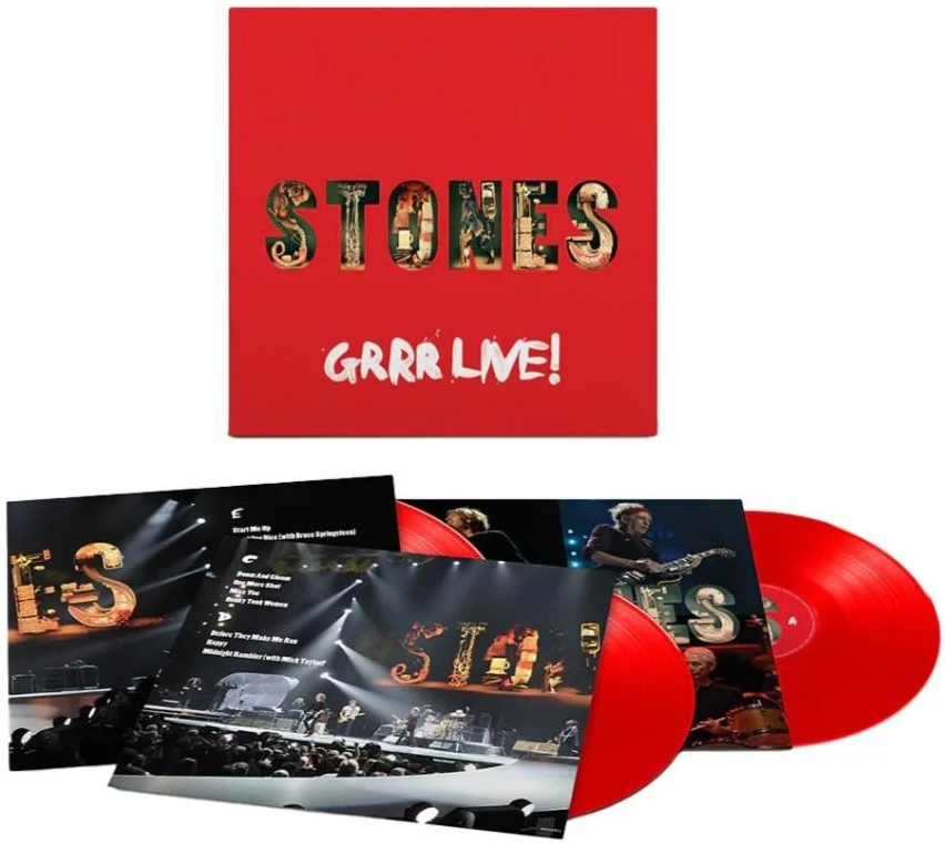 ROLLING STONES, THE GRRR Live! (Limited Edition, 180 Gram Red Colored Vinyl) (3 Lp's) | Mint (M) Mint (M)