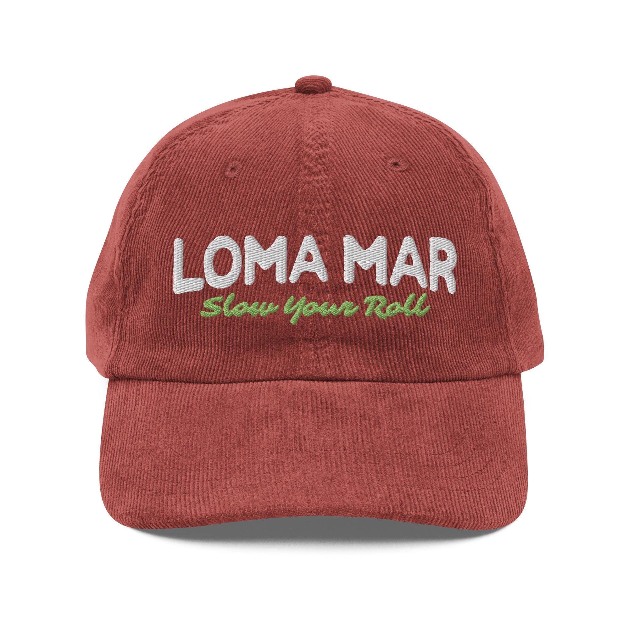 Loma Mar "Slow Your Roll" Vintage Corduroy Cap
